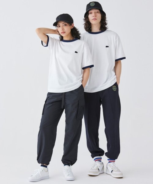 LACOSTE Mens(ラコステ　メンズ)/【オンライン限定】LACOSTE ワンポイントロゴ リンガーTシャツ/img05