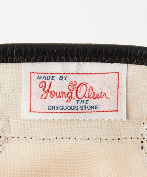 【別注】＜YOUNG&OLSEN The DRYGOODS STORE＞BELTED CVS トートバッグ The DRYGOODS CVS label STORE ヤングアンドオルセン ドライグッズ ストア