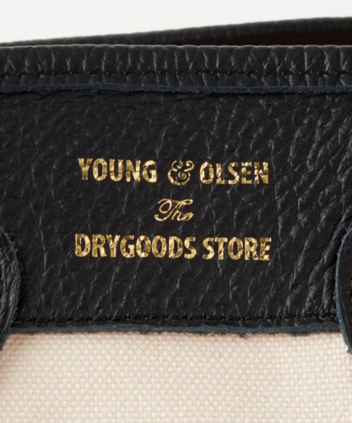 【別注】＜YOUNG&OLSEN The DRYGOODS STORE＞BELTED CVS トートバッグ The DRYGOODS CVS label STORE ヤングアンドオルセン ドライグッズ ストア