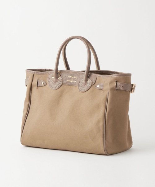 【別注】＜YOUNG&OLSEN The DRYGOODS STORE＞BELTED CVS トートバッグ The DRYGOODS CVS label STORE ヤングアンドオルセン ドライグッズ ストア