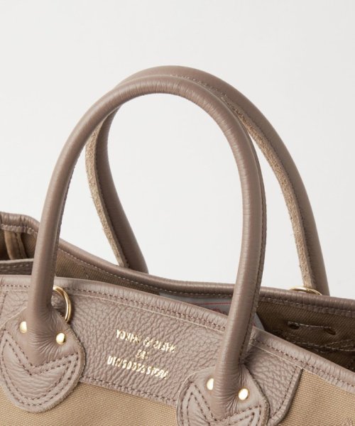 【別注】＜YOUNG&OLSEN The DRYGOODS STORE＞BELTED CVS トートバッグ The DRYGOODS CVS label STORE ヤングアンドオルセン ドライグッズ ストア