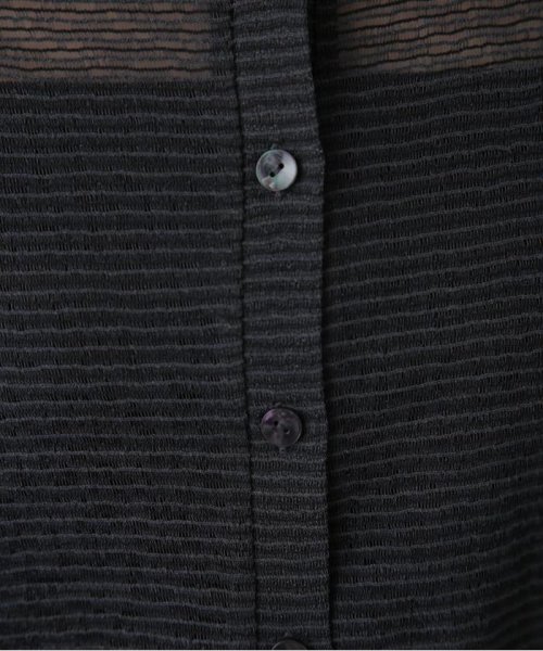 前後2wayシアーボーダーカットソーカーディガン 人気・おすすめ｜使いやすい・旅行におすすめ 品質保証 全国発送 在庫限り