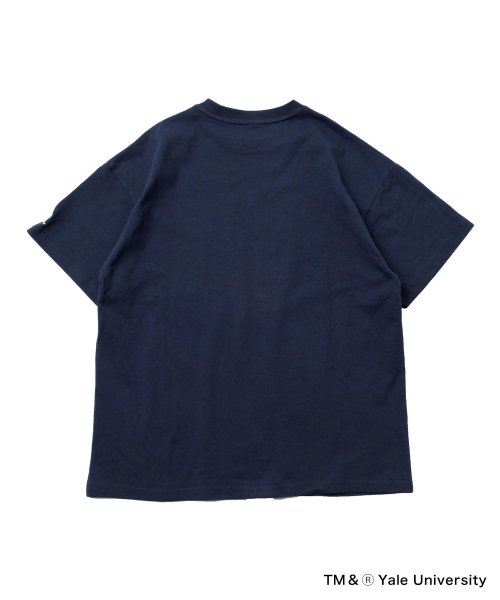 GLAZOS(グラソス)/【YALE】コットン・半袖カレッジプリントTシャツ/img08