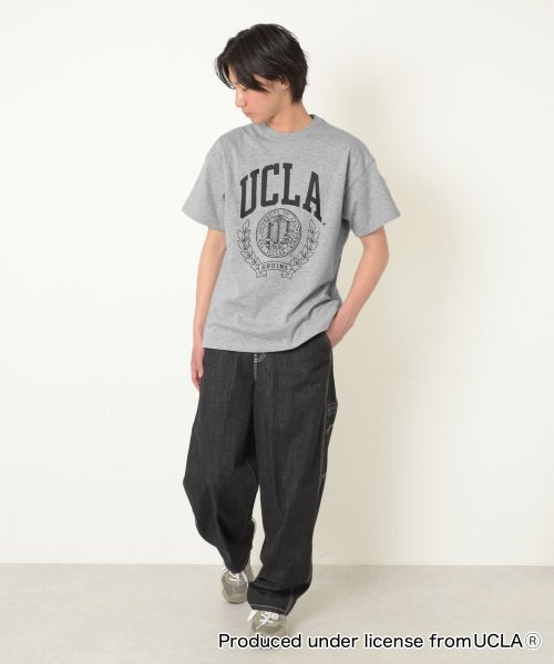 GLAZOS(グラソス)/【UCLA】コットン・半袖カレッジプリントTシャツ/img04