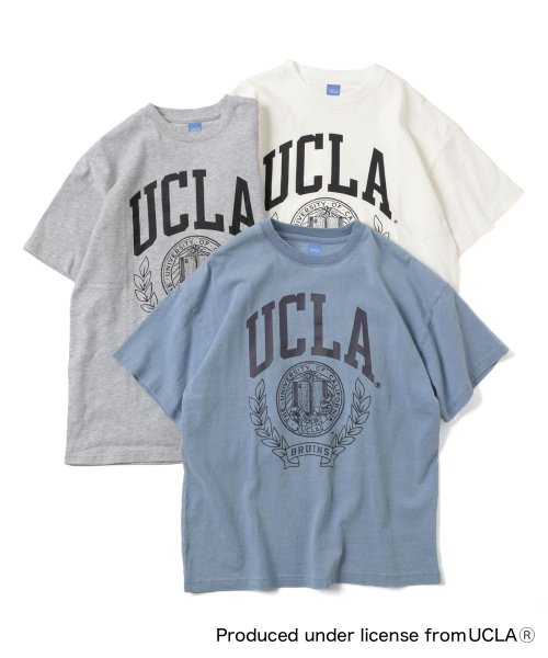 GLAZOS(グラソス)/【UCLA】コットン・半袖カレッジプリントTシャツ/img10