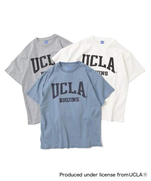 GLAZOS(グラソス)/【UCLA】コットン・フロントUCLAロゴ半袖Tシャツ/img08