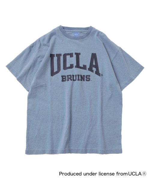GLAZOS(グラソス)/【UCLA】コットン・フロントUCLAロゴ半袖Tシャツ/img10