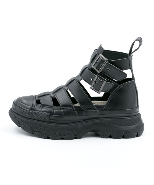 コンバース CONVERSE レディース サンダル オールスター (R) トレックウェーブ グラディエーター HI 厚底 CO－ASRTWGDHI 5cm オールスター