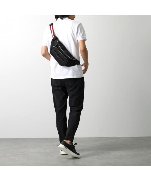 Bally CODE BELTBAG - Bum bag - black⁄palladio⁄black -