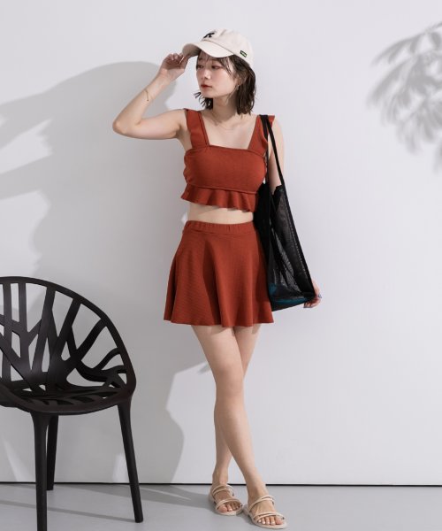 【2024SS新作】スイムウェア ショルダーフリルセットアップ 人気・おすすめ｜売れ筋商品・話題商品におすすめ 品質チェック済み 安心配送 今月のおすすめ