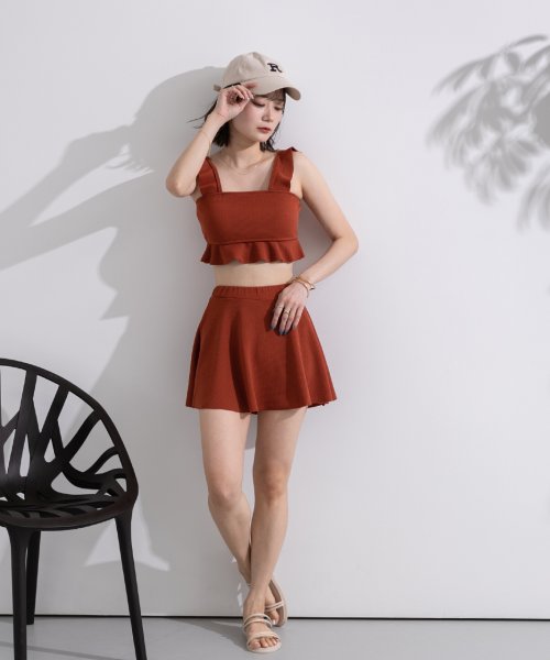 【2024SS新作】スイムウェア ショルダーフリルセットアップ 人気・おすすめ｜売れ筋商品・話題商品におすすめ 品質チェック済み 安心配送 今月のおすすめ