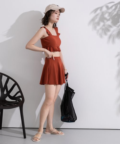 【2024SS新作】スイムウェア ショルダーフリルセットアップ 人気・おすすめ｜売れ筋商品・話題商品におすすめ 品質チェック済み 安心配送 今月のおすすめ