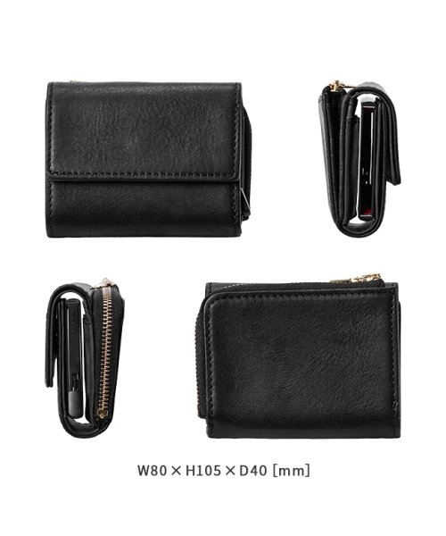 カクタ 三つ折り財布 ミニ財布 ミニウォレット メンズ レディース ブランド レザー 本革 スキミング防止 小さい財布 CACTA 2042 財布 B1399300207(10725円)