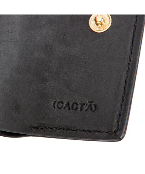 (CACT'A)(カクタ)/カクタ 三つ折り財布 ミニ財布 ミニウォレット メンズ レディース ブランド レザー 本革 スキミング防止 小さい財布 CACTA 2042/img13