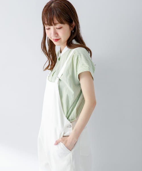 『WEB限定』ロープドビーコットンストライプブラウス 人気・おすすめ｜省スペース設計・旅行向けにおすすめ 公式 プライバシー配送 今だけ特典付き