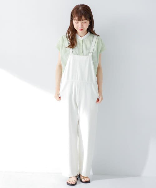 『WEB限定』ロープドビーコットンストライプブラウス 人気・おすすめ｜省スペース設計・旅行向けにおすすめ 公式 プライバシー配送 今だけ特典付き