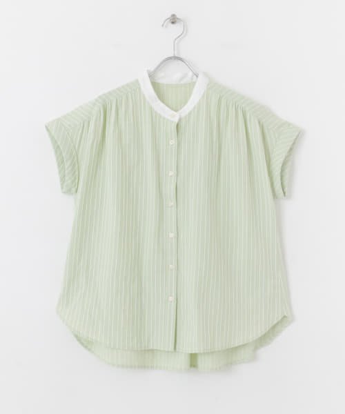 『WEB限定』ロープドビーコットンストライプブラウス 人気・おすすめ｜省スペース設計・旅行向けにおすすめ 公式 プライバシー配送 今だけ特典付き