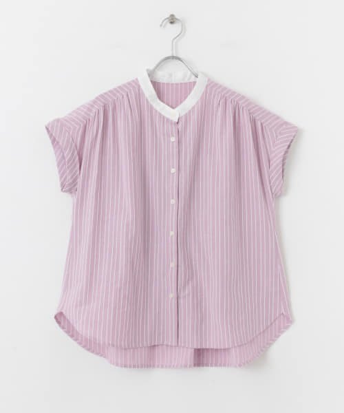 『WEB限定』ロープドビーコットンストライプブラウス 人気・おすすめ｜省スペース設計・旅行向けにおすすめ 公式 プライバシー配送 今だけ特典付き