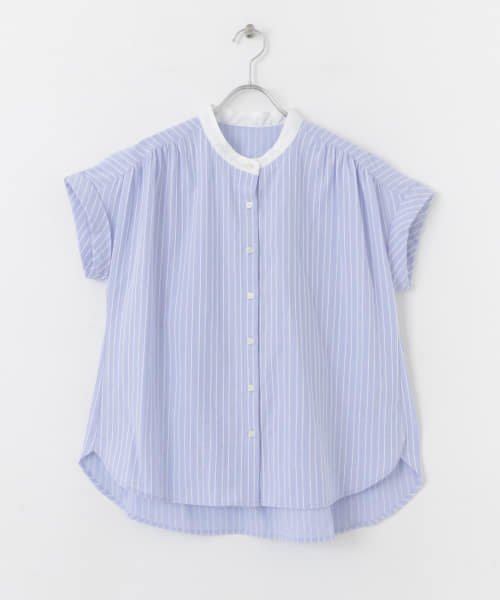 『WEB限定』ロープドビーコットンストライプブラウス 人気・おすすめ｜省スペース設計・旅行向けにおすすめ 公式 プライバシー配送 今だけ特典付き