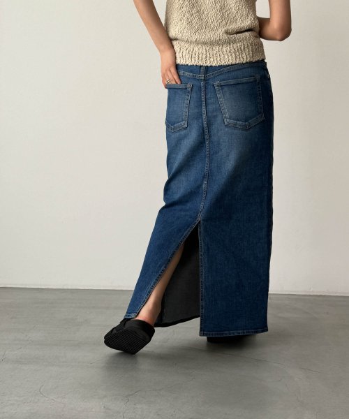 YA－YA(ヤヤ) デニムロングスカート 