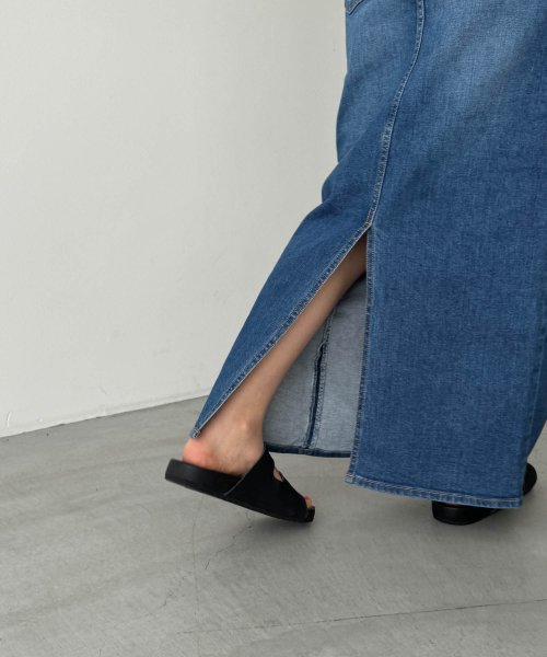 YA－YA(ヤヤ) デニムロングスカート 