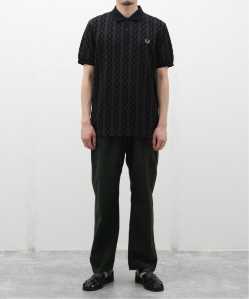 EDIFICE(エディフィス)/FRED PERRY (フレッド ペリー) CABLE PRINT FP POLO SHIRT M7790/img01