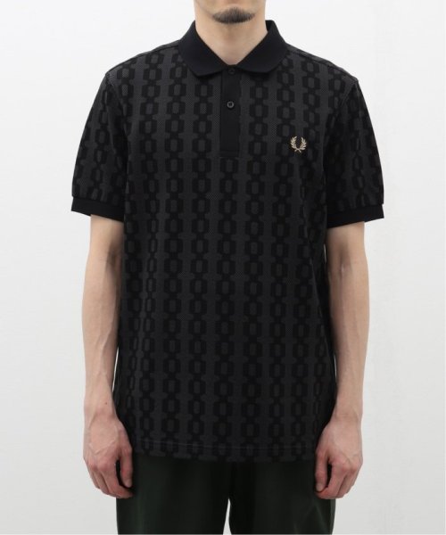 EDIFICE(エディフィス)/FRED PERRY (フレッド ペリー) CABLE PRINT FP POLO SHIRT M7790/img02