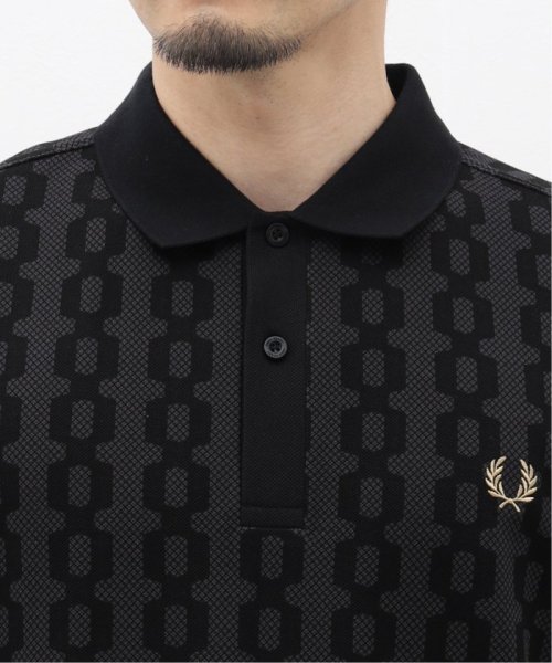 EDIFICE(エディフィス)/FRED PERRY (フレッド ペリー) CABLE PRINT FP POLO SHIRT M7790/img05