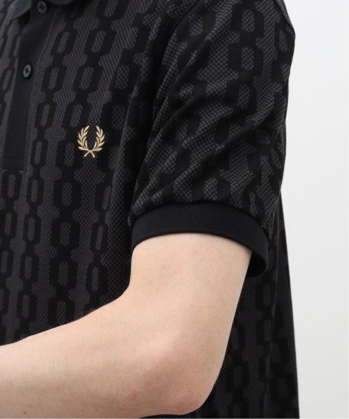 EDIFICE(エディフィス)/FRED PERRY (フレッド ペリー) CABLE PRINT FP POLO SHIRT M7790/img08