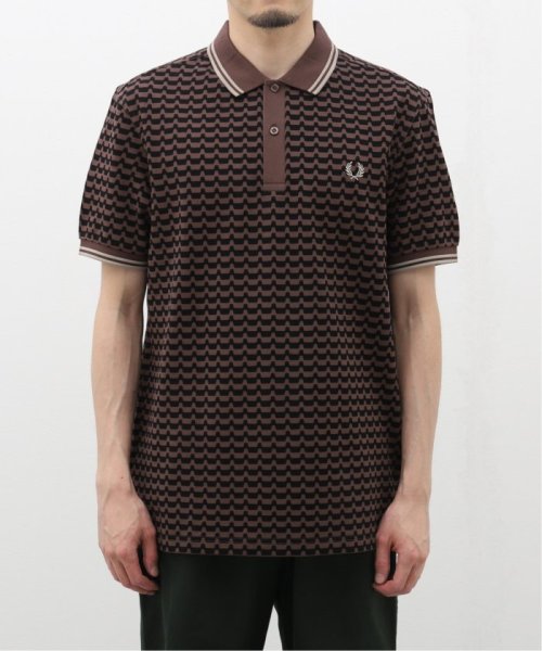 EDIFICE(エディフィス)/FRED PERRY (フレッド ペリー) ABSTRACT GRAPHIC  POLO SHIRT M7791/img02