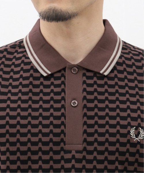 EDIFICE(エディフィス)/FRED PERRY (フレッド ペリー) ABSTRACT GRAPHIC  POLO SHIRT M7791/img05