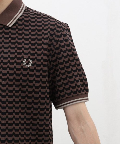 EDIFICE(エディフィス)/FRED PERRY (フレッド ペリー) ABSTRACT GRAPHIC  POLO SHIRT M7791/img07