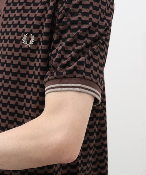 EDIFICE(エディフィス)/FRED PERRY (フレッド ペリー) ABSTRACT GRAPHIC  POLO SHIRT M7791/img08