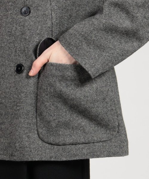 タスマニアラムウール ダブルブレステッド6Bジャケット 