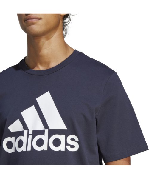 adidas(adidas)/adidas アディダス エッセンシャルズ シングルジャージー ビッグロゴ半袖Tシャツ ECQ9/img06