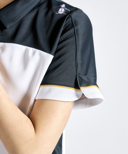 Munsingwear(マンシングウェア)/【ENVOY】SUNSCREENブロッキングデザインポロ衿半袖シャツ/img09