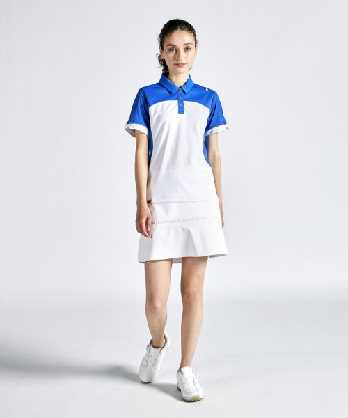 Munsingwear(マンシングウェア)/【ENVOY】SUNSCREENブロッキングデザインポロ衿半袖シャツ/img12