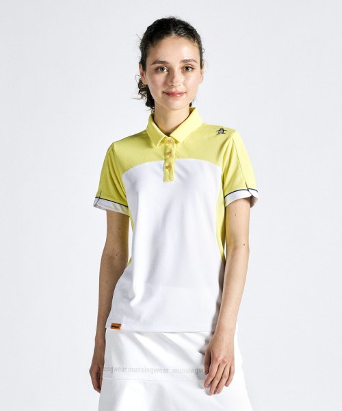 Munsingwear(マンシングウェア)/【ENVOY】SUNSCREENブロッキングデザインポロ衿半袖シャツ/img14
