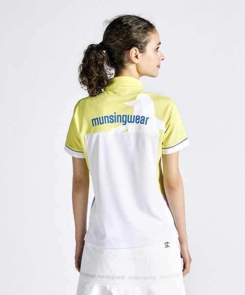 Munsingwear(マンシングウェア)/【ENVOY】SUNSCREENブロッキングデザインポロ衿半袖シャツ/img15