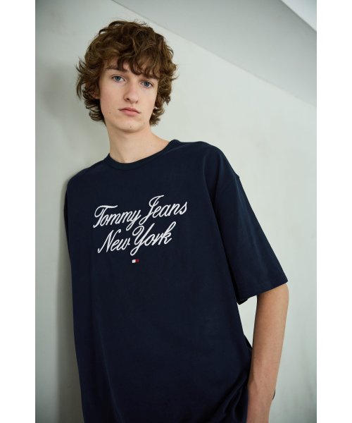 TOMMY JEANS(トミージーンズ)/【NET ViVi掲載】オーバーサイズラグジュアリーセリフTシャツ/img06