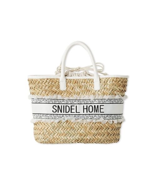 SNIDEL HOME(SNIDEL HOME)/ロゴテープかごバッグ/img04