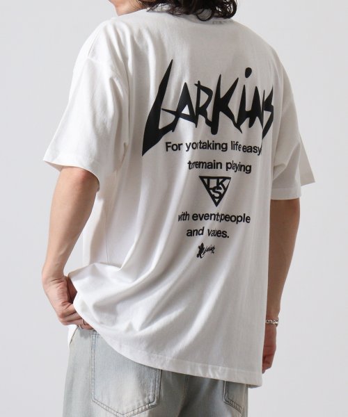 JEMORGAN(ジェーイーモーガン)/LARKINS 発砲プリントツアーTシャツ/img02