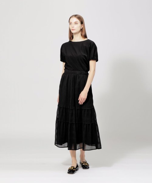 セール】シルキーストレッチ カジュアルセットアップ 《WEB限定  