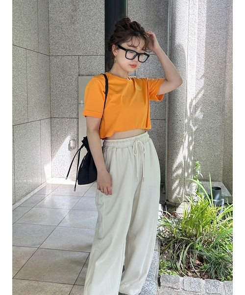LILY BROWN(リリー ブラウン)/【LILY BROWN Dickies(R)】クロップドロゴTシャツ/img28