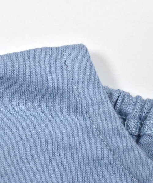 BeBe(ベベ)/スカラップ切り替えバイカラー半袖天竺Tシャツ(90~150cm)/img14