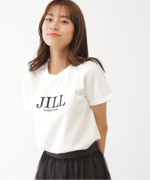 JILL by JILL STUART(ジル バイ ジル スチュアート)/オーガニック刺繍ロゴTシャツ　WEB限定カラー:アカロゴ/img22