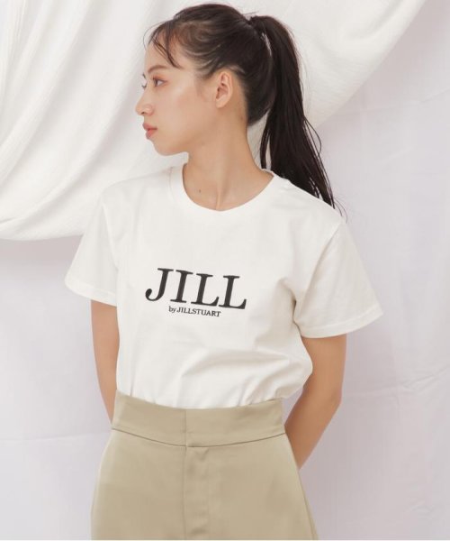JILL by JILL STUART(ジル バイ ジル スチュアート)/オーガニック刺繍ロゴTシャツ　WEB限定カラー:アカロゴ/img25