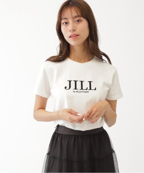 JILL by JILL STUART(ジル バイ ジル スチュアート)/オーガニック刺繍ロゴTシャツ　WEB限定カラー:アカロゴ/img31