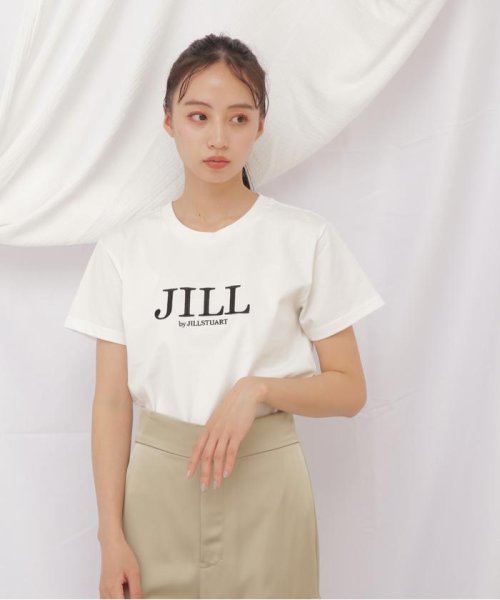 JILL by JILL STUART(ジル バイ ジル スチュアート)/オーガニック刺繍ロゴTシャツ　WEB限定カラー:アカロゴ/img32