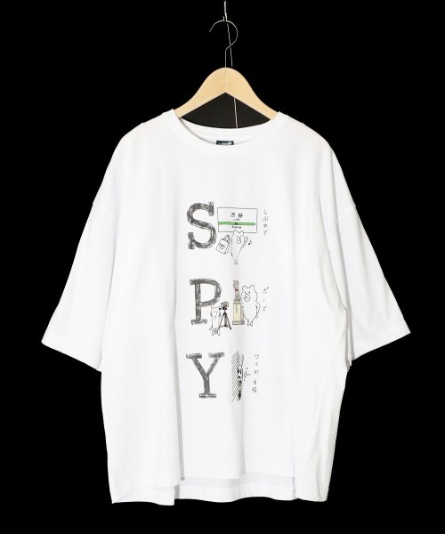 Scolar Parity(スカラー パリティ)/クマとウサギのSPYプリントTシャツ/img09